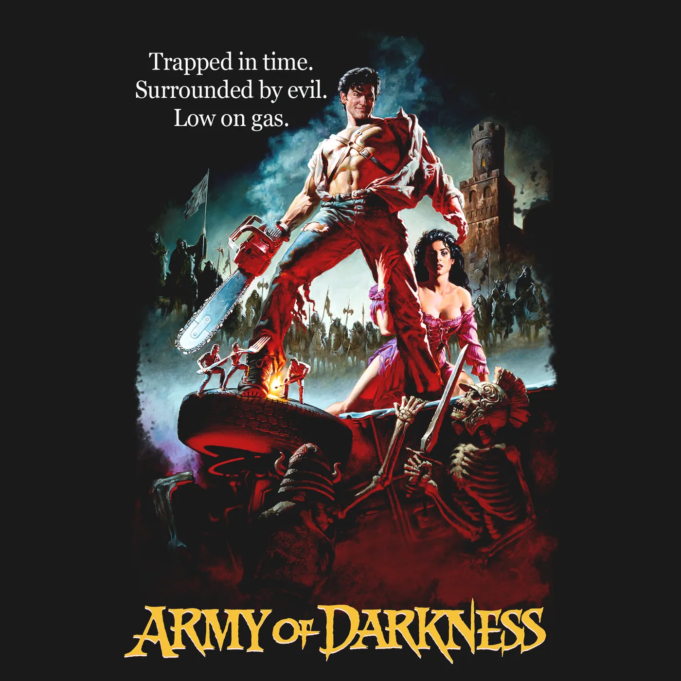 Army of Darkness T-Shirt | Official Movie Cover Army of Darkness Shirt