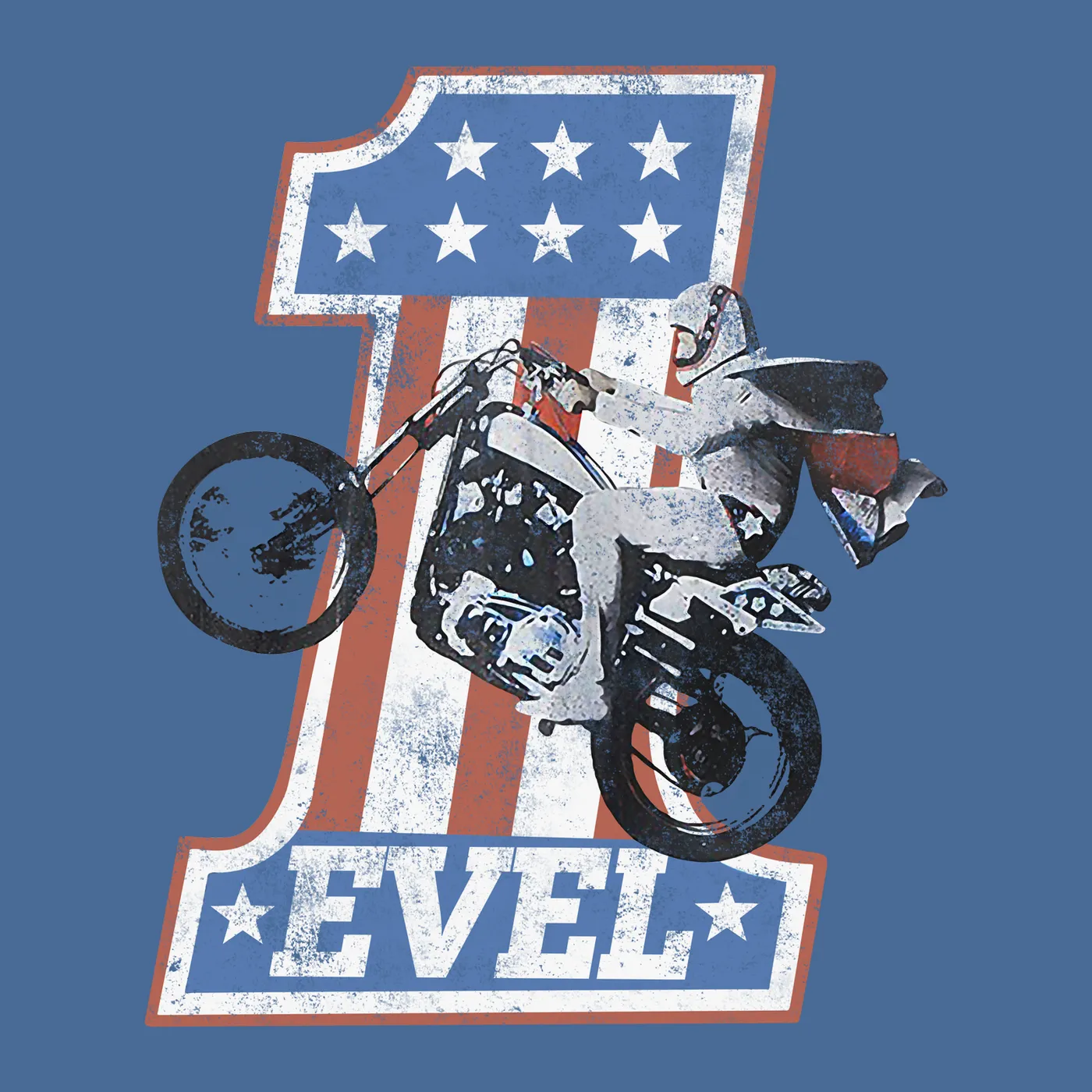 Evel Knievel T-Shirt | One Evel Knievel Shirt