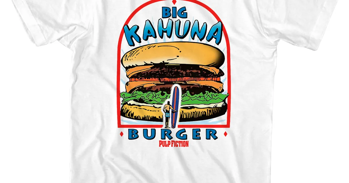 Pulp Fiction T-Shirt | Classic Big Kahuna Burger Logo Pulp