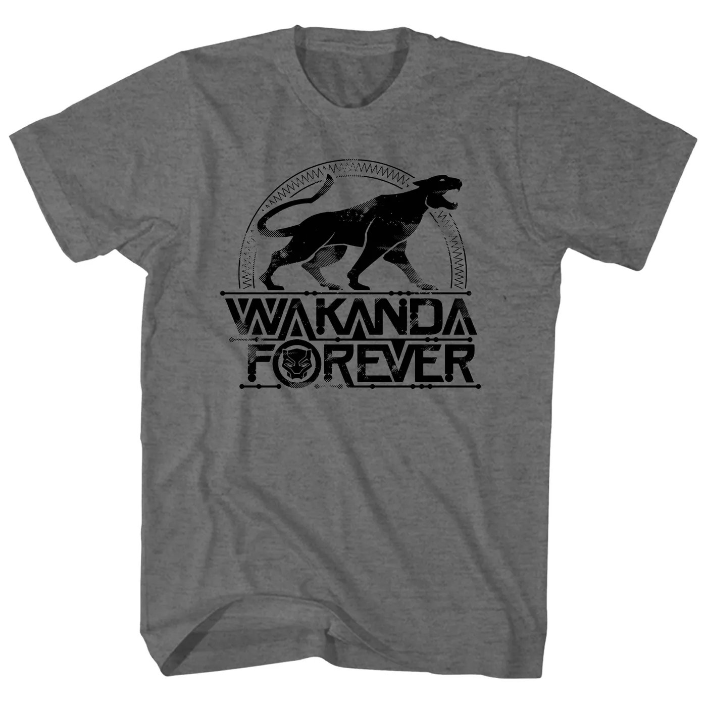 Black Panther T-Shirt | Wakanda Forever Distressed Black Panther Shirt