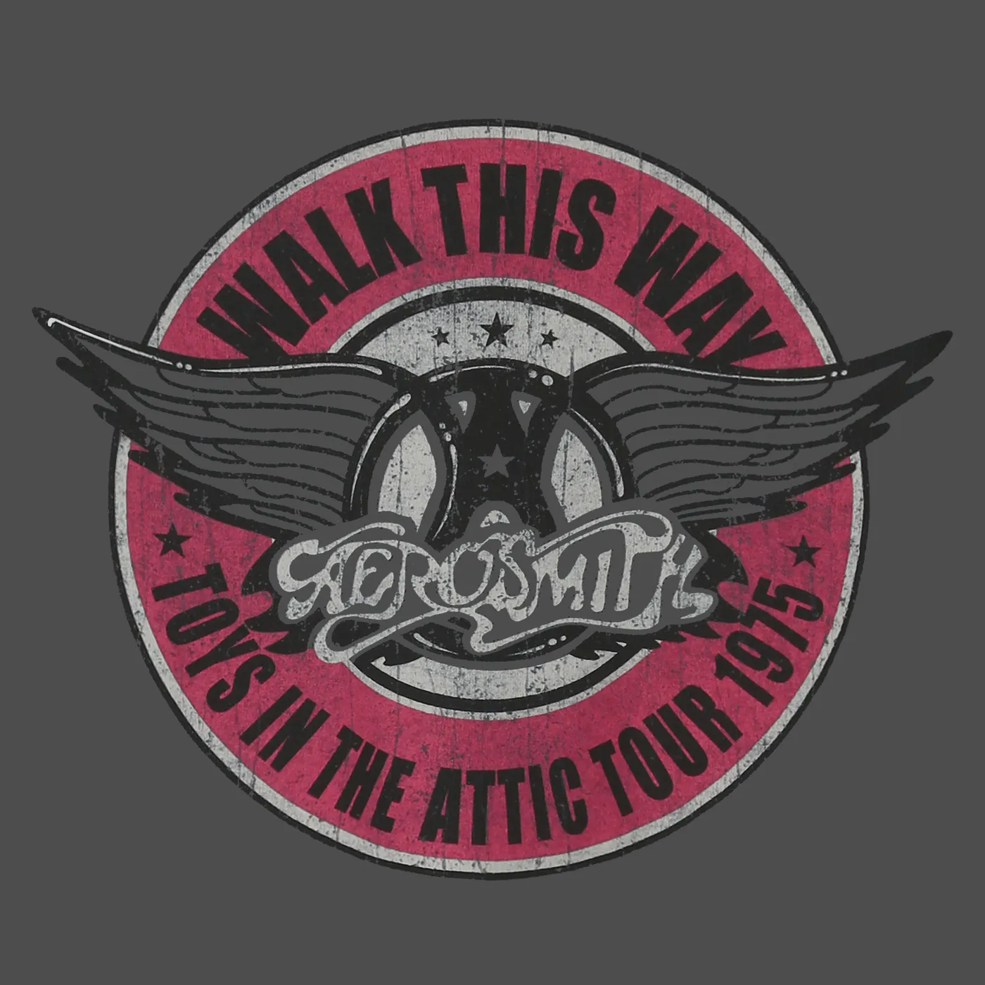 Aerosmith T-Shirt | Walk This Way Tour ’75 Aerosmith Shirt (Reissue)