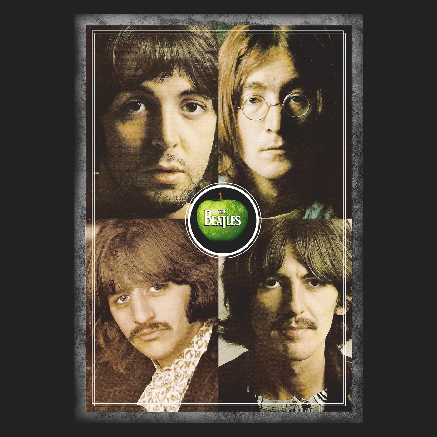 The Beatles T-Shirt | White Album Portraits The Beatles Shirt