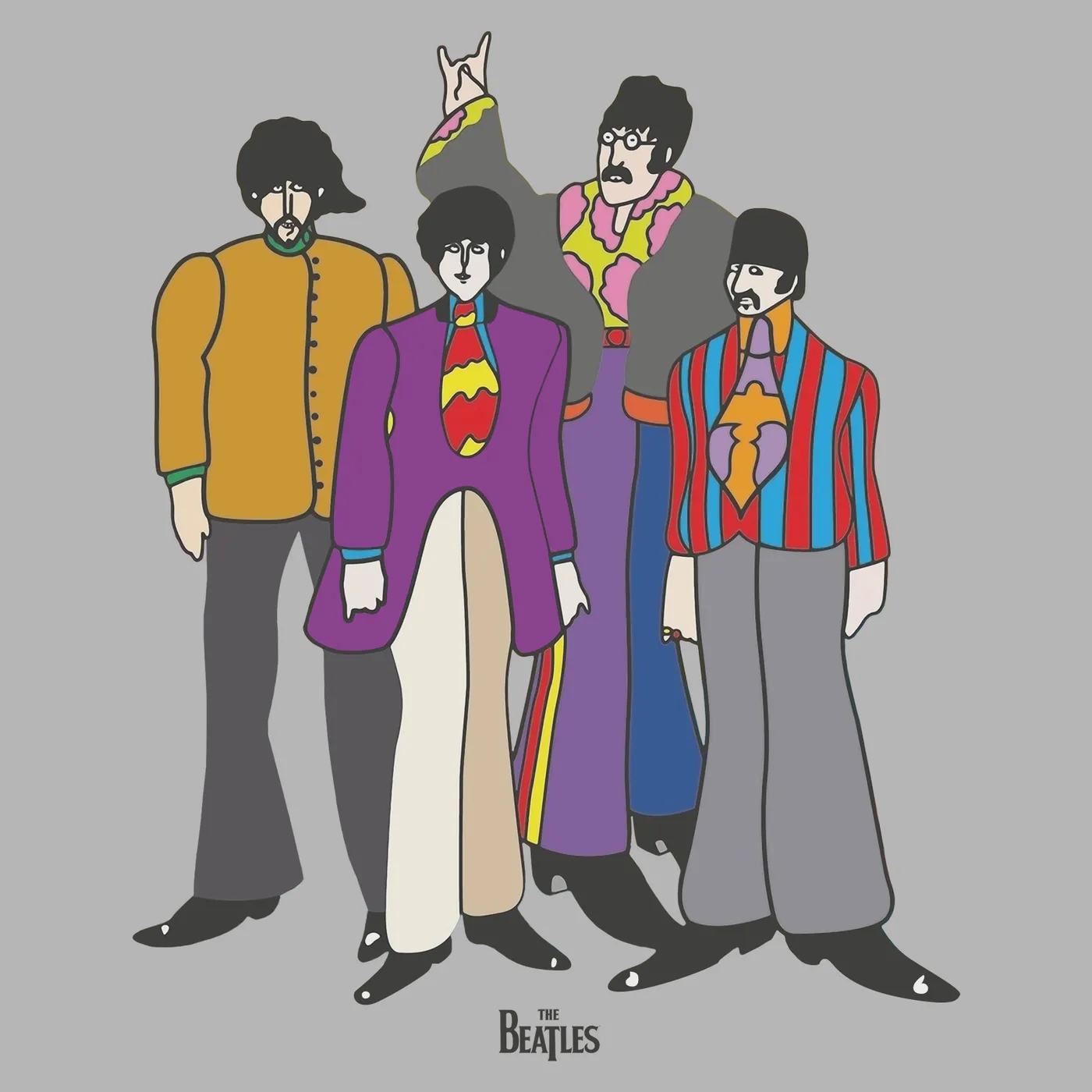 The Beatles T-Shirt | Yellow Submarine The Beatles T-Shirt