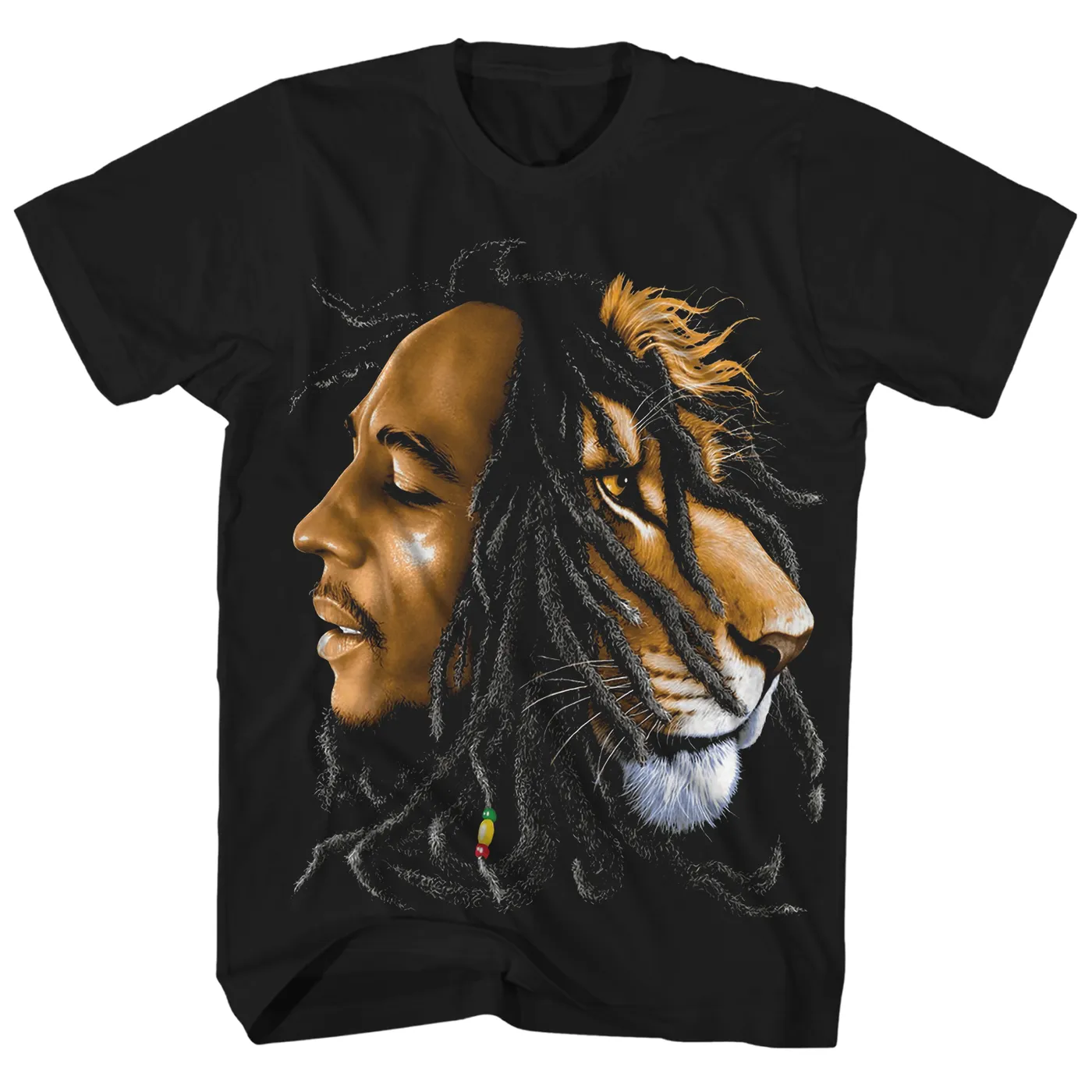 Bob Marley T-Shirt | Zion Lion Profile Bob Marley Shirt