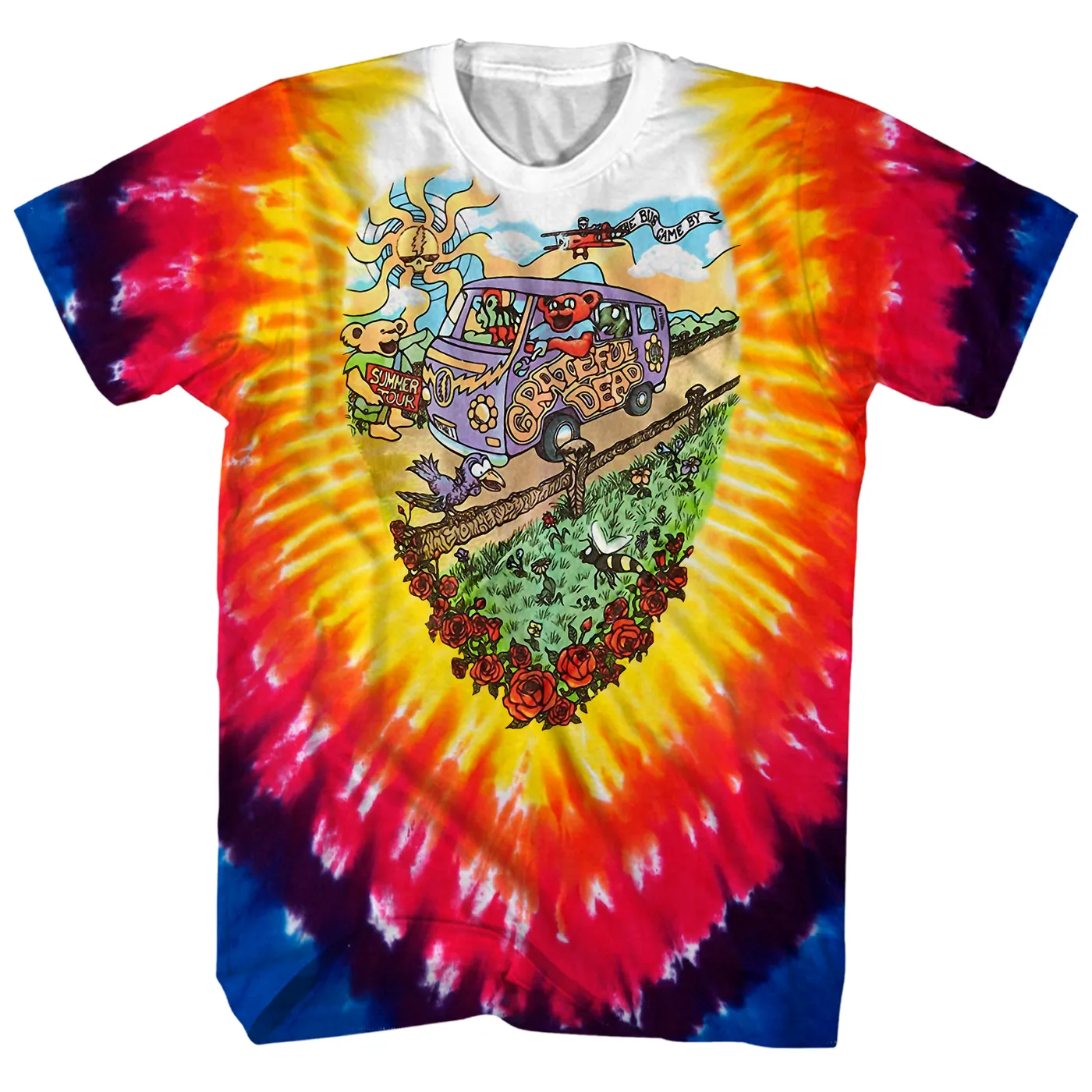 Grateful Dead T-Shirt | Summer Tour '94 Tie Dye Grateful Dead Shirt (Reissue)