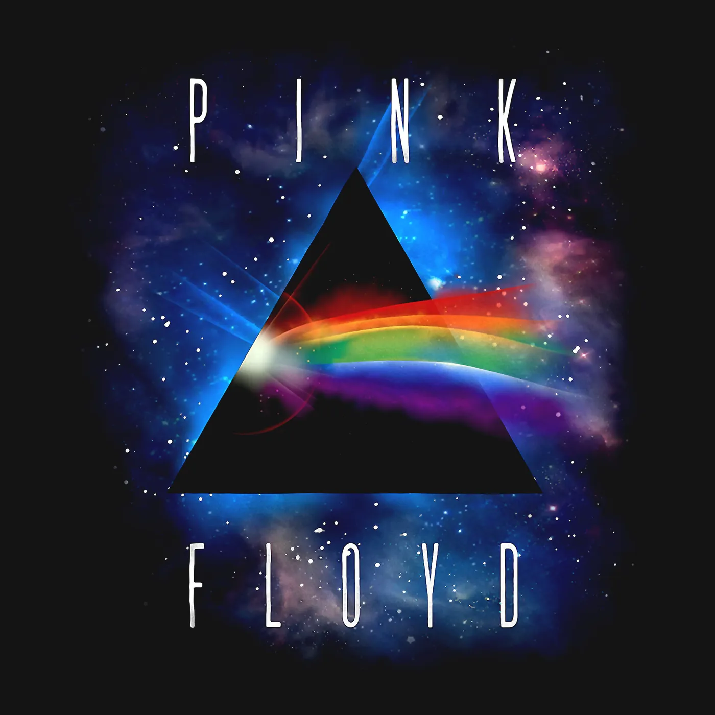 Pink Floyd T-Shirt | Cosmic Dark Side Of The Moon Pink Floyd Shirt