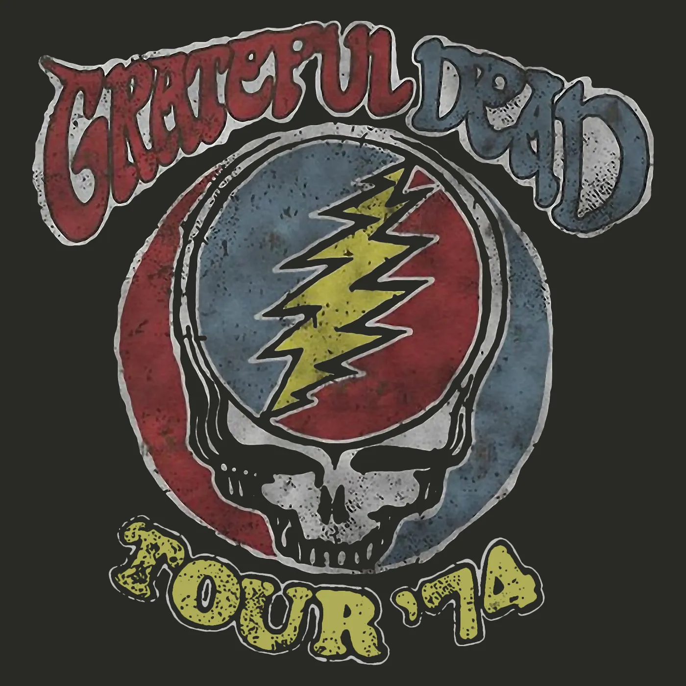 Grateful Dead T-Shirt | Vintage ’74 Tour Grateful Dead Shirt (Reissue)