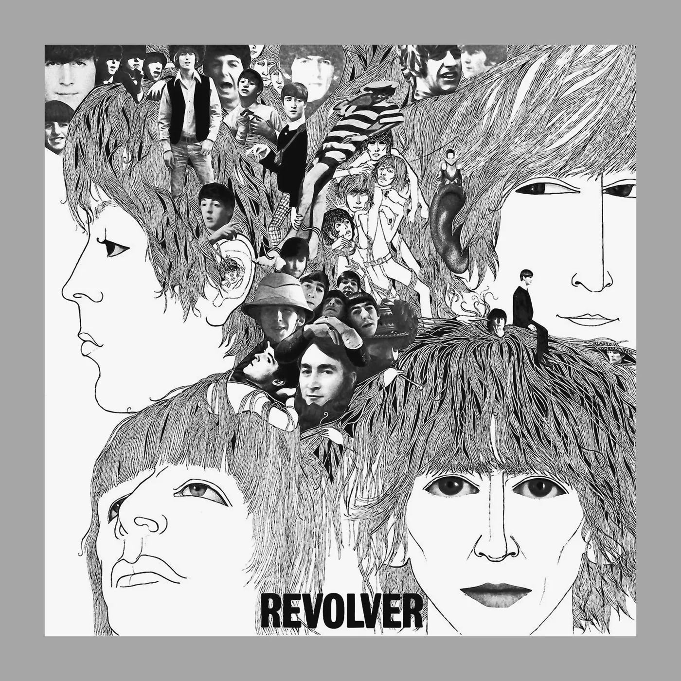 The Beatles T-Shirt | Revolver Album Art The Beatles Shirt