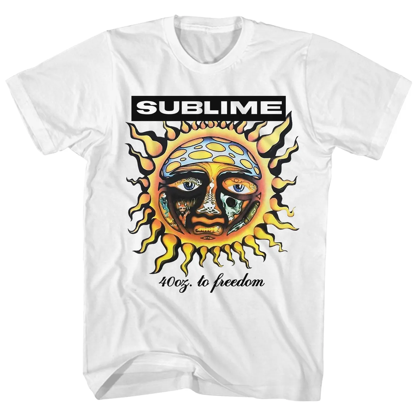 Sublime T-Shirt | 40 Oz. To Freedom Sun Sublime Shirt
