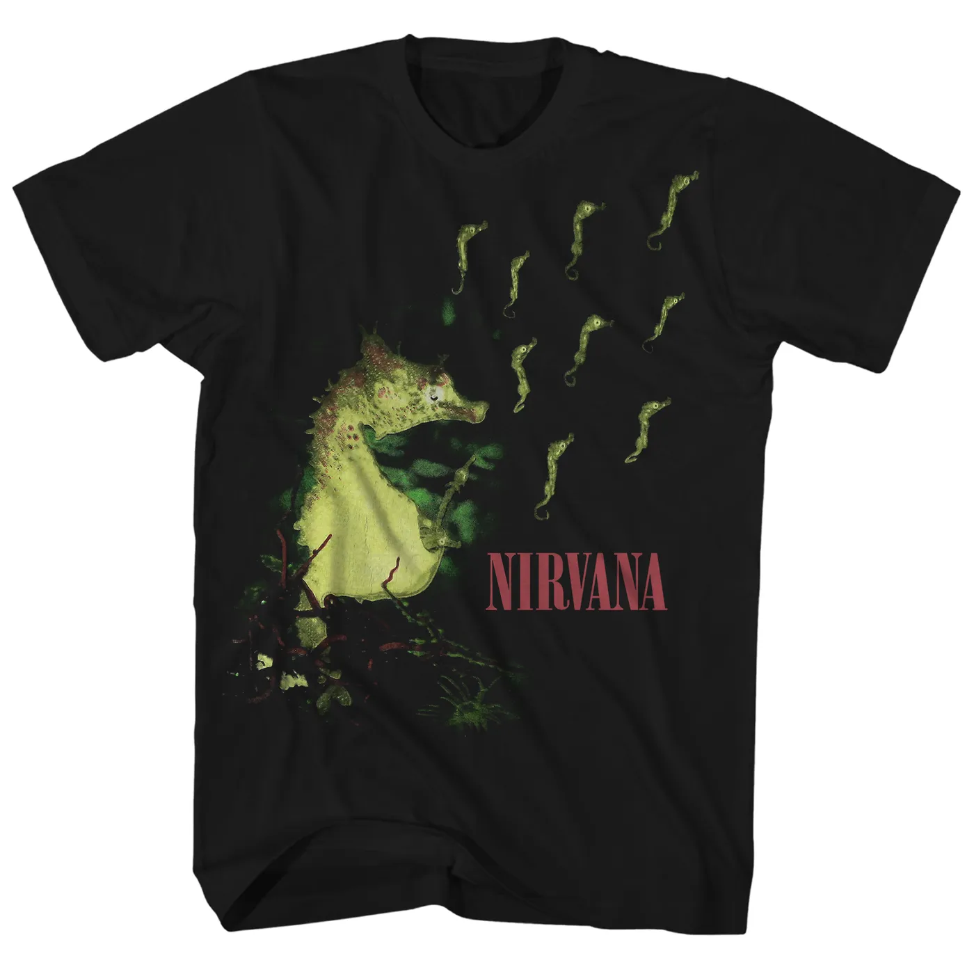 Nirvana T-Shirt | All Apologies Seahorse Nirvana Shirt