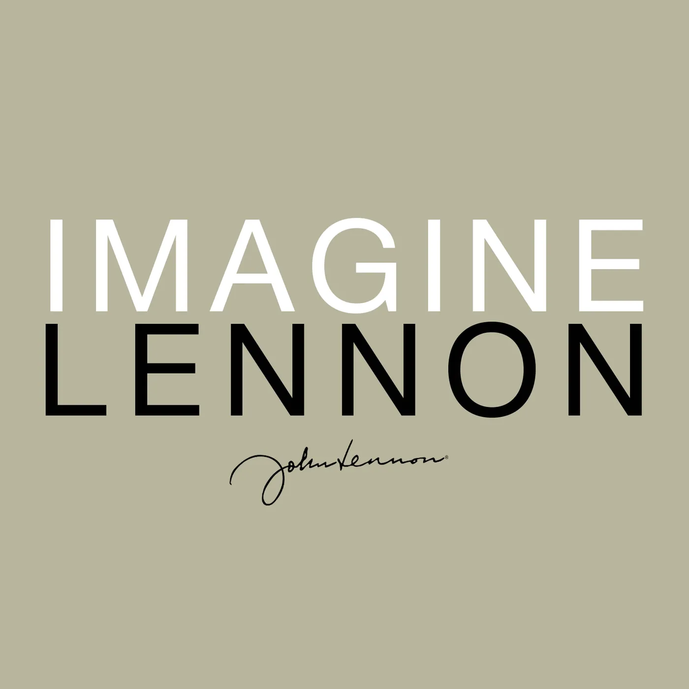 John Lennon Hoodie | Imagine Signature John Lennon Hoodie