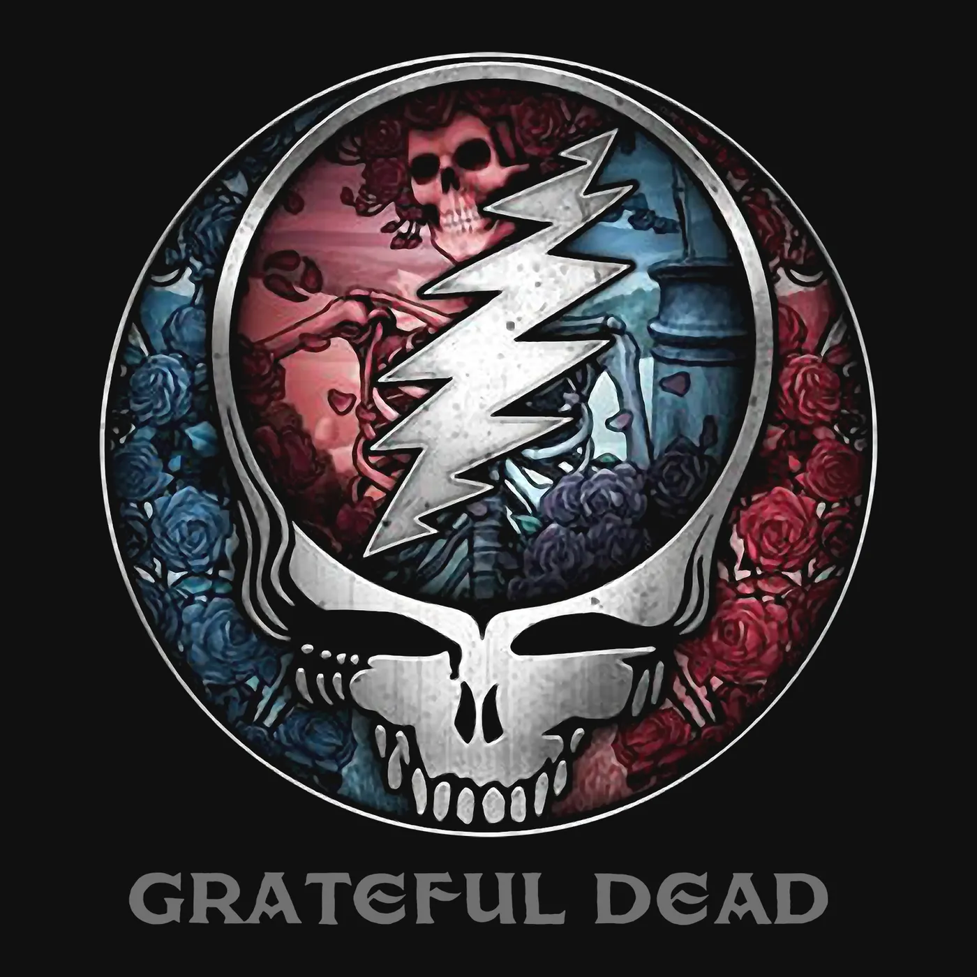 Grateful Dead Hoodie | Steal Your Face Skull Hoodie