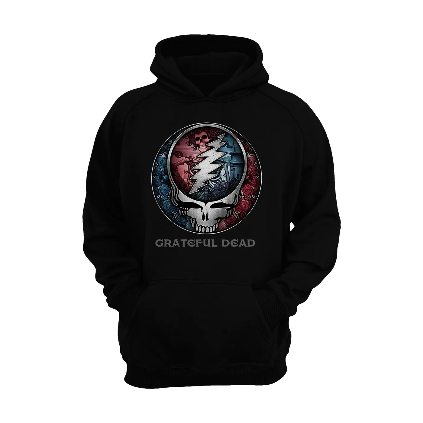 Grateful Dead Hoodie | Steal Your Face Skull Hoodie
