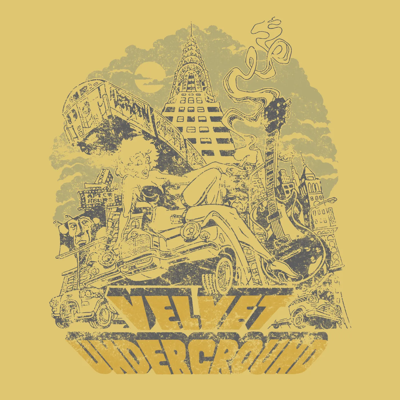 The Velvet Underground T-Shirt | NYC Art The Velvet Underground Shirt