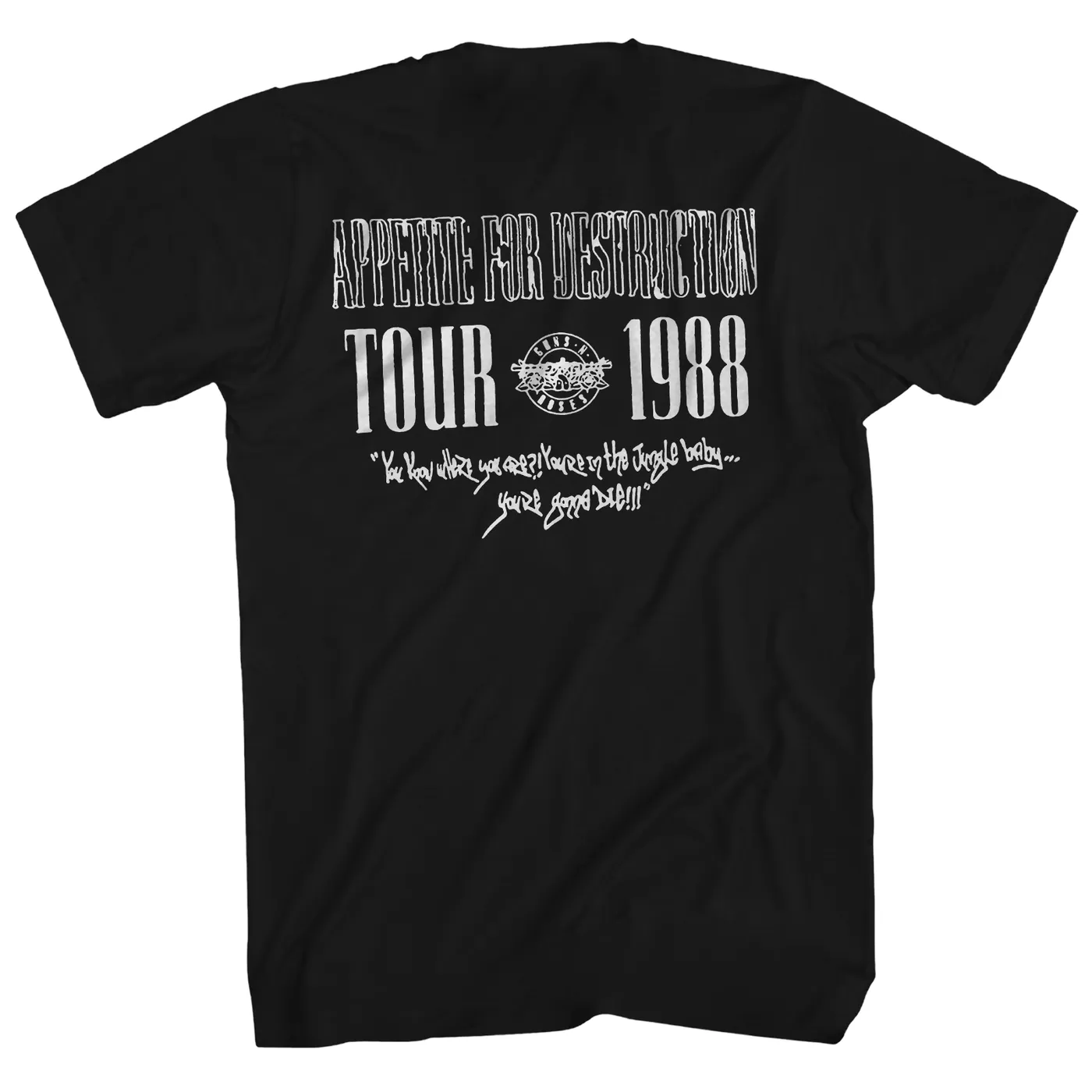 Guns N Roses NJ Summer Jam 1988 Slim Fit T-shirt 373459