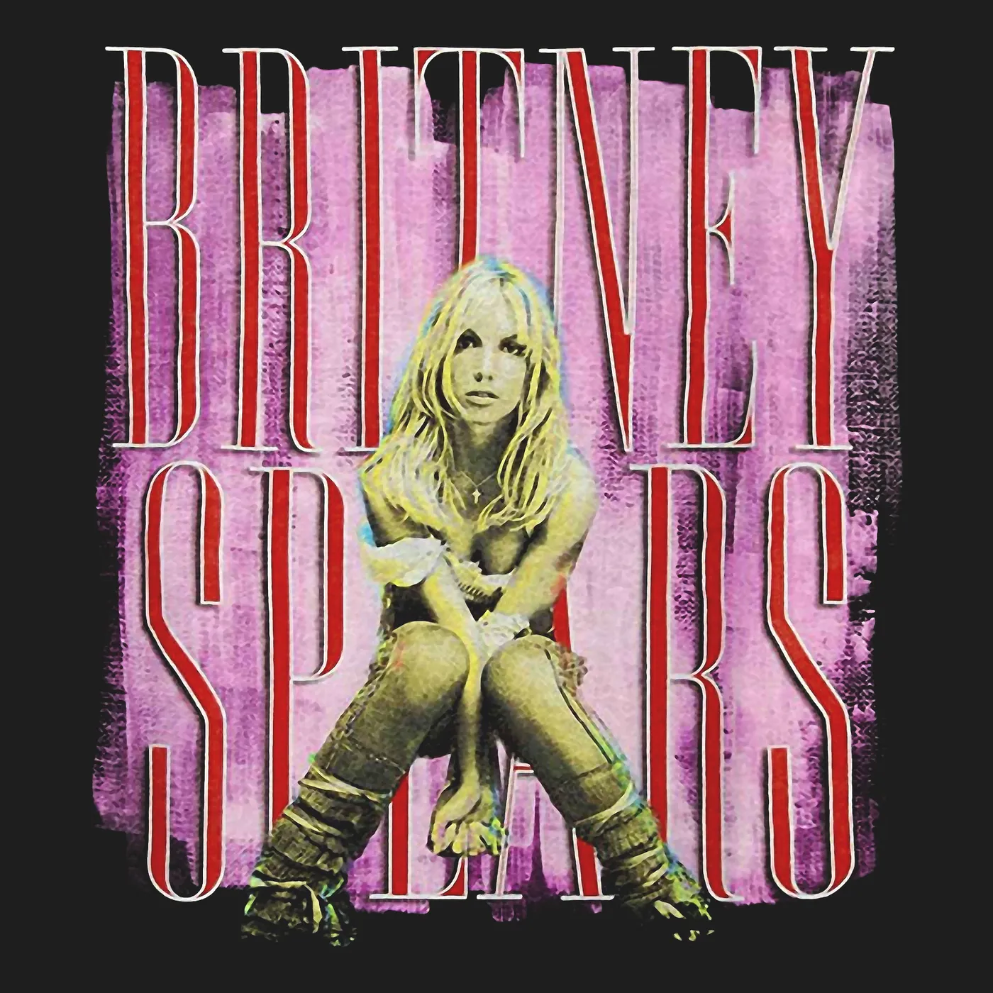 Britney Spears T-Shirt | Britney Album Art Britney Spears Shirt