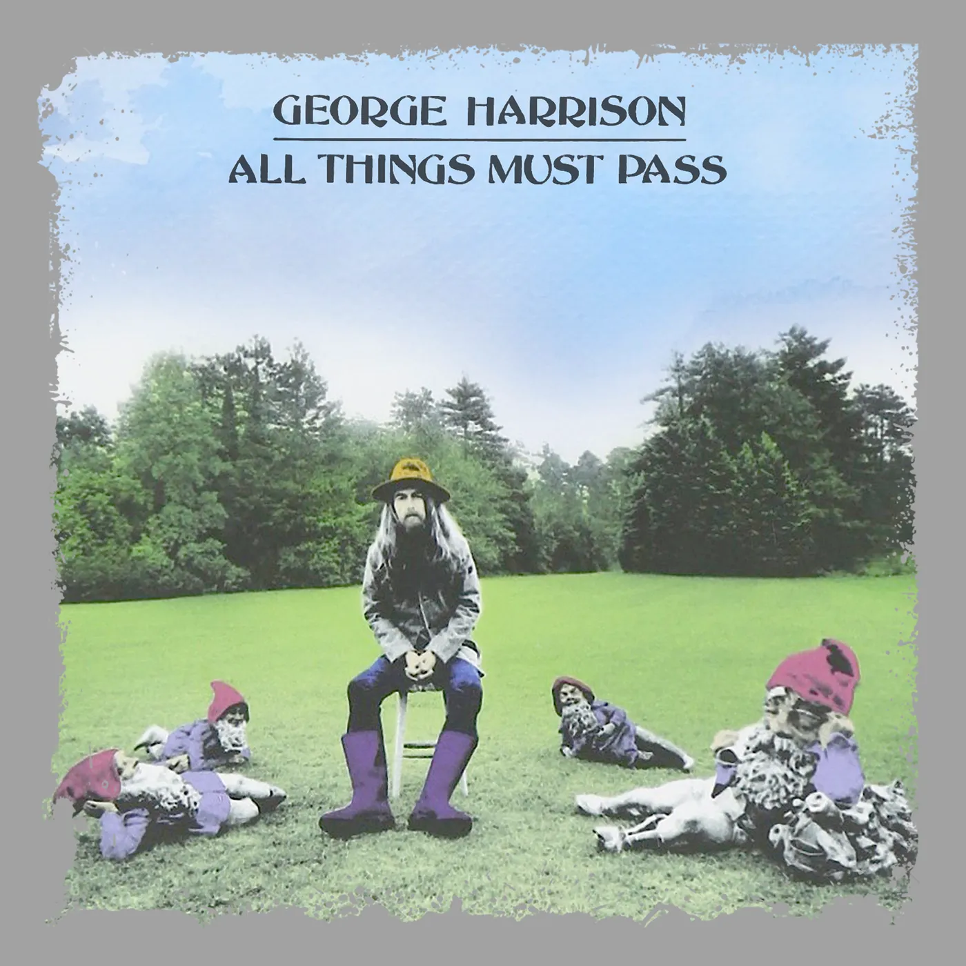 George Harrison T-Shirt | All Things Must Pass Album Art George Harrison Shirt