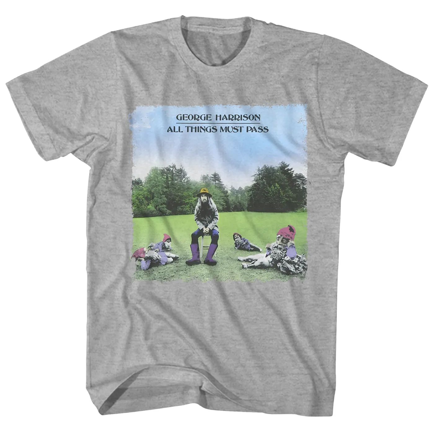 George Harrison T-Shirt | All Things Must Pass Album Art George Harrison Shirt