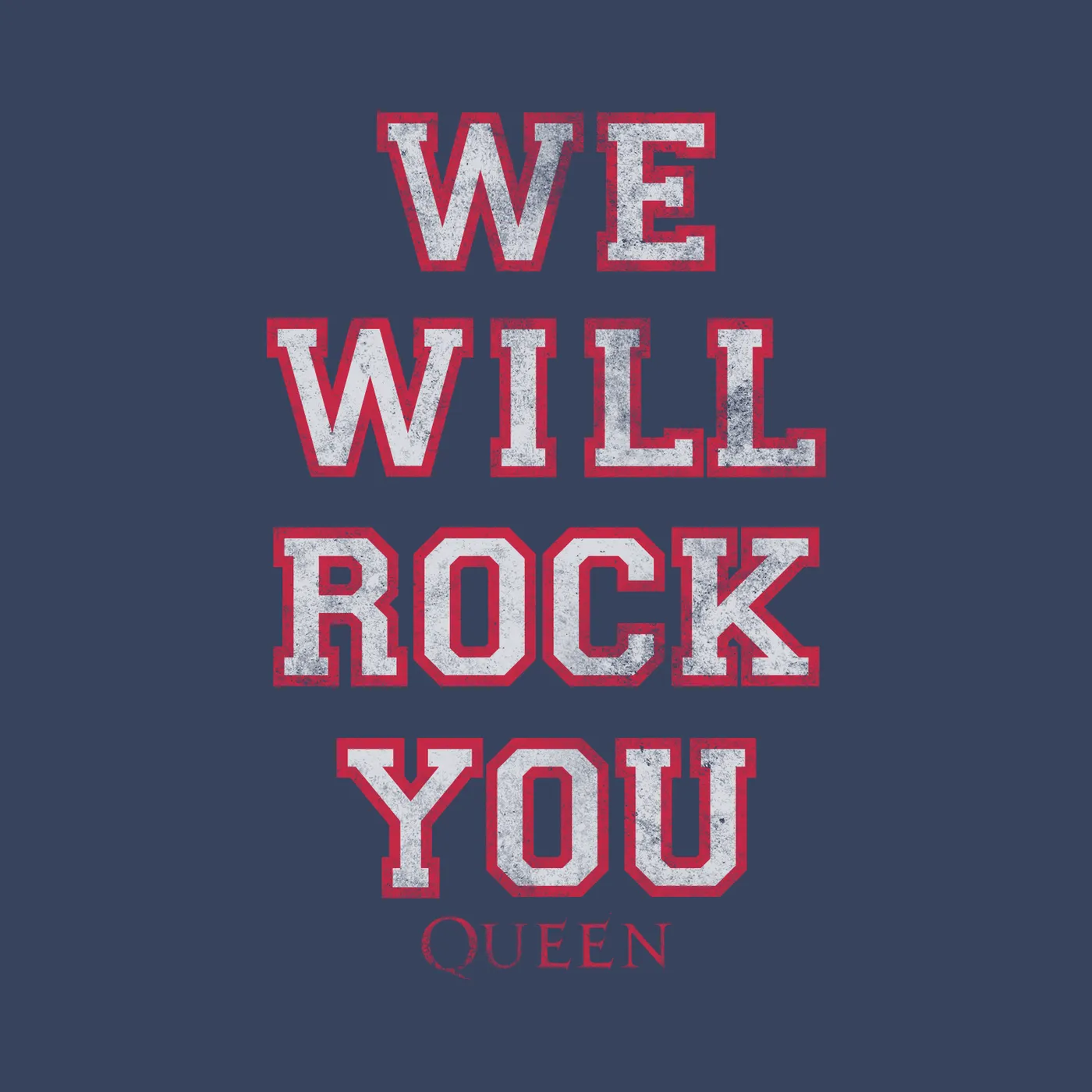 Queen T-Shirt | We Will Rock You Queen Shirt