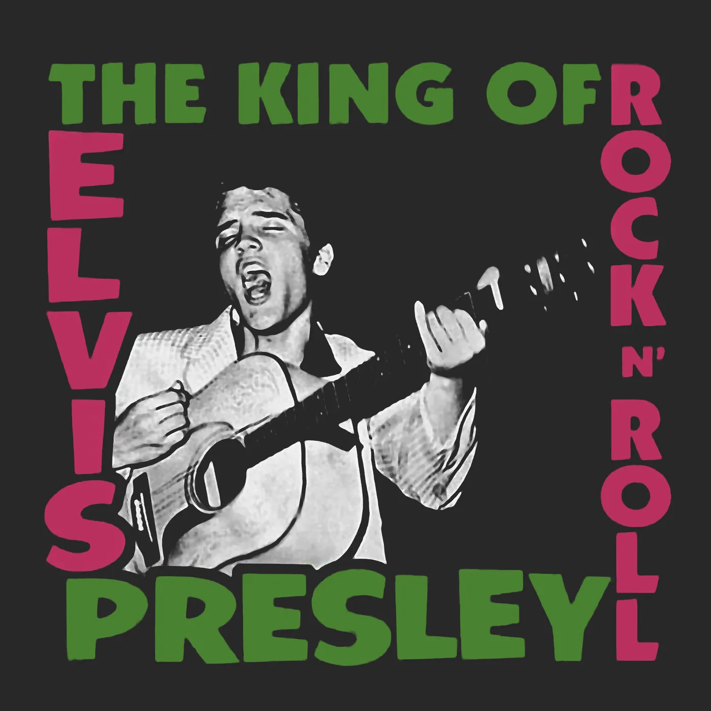 Elvis Presley T-Shirt | The King Of Rock Elvis Presley Shirt