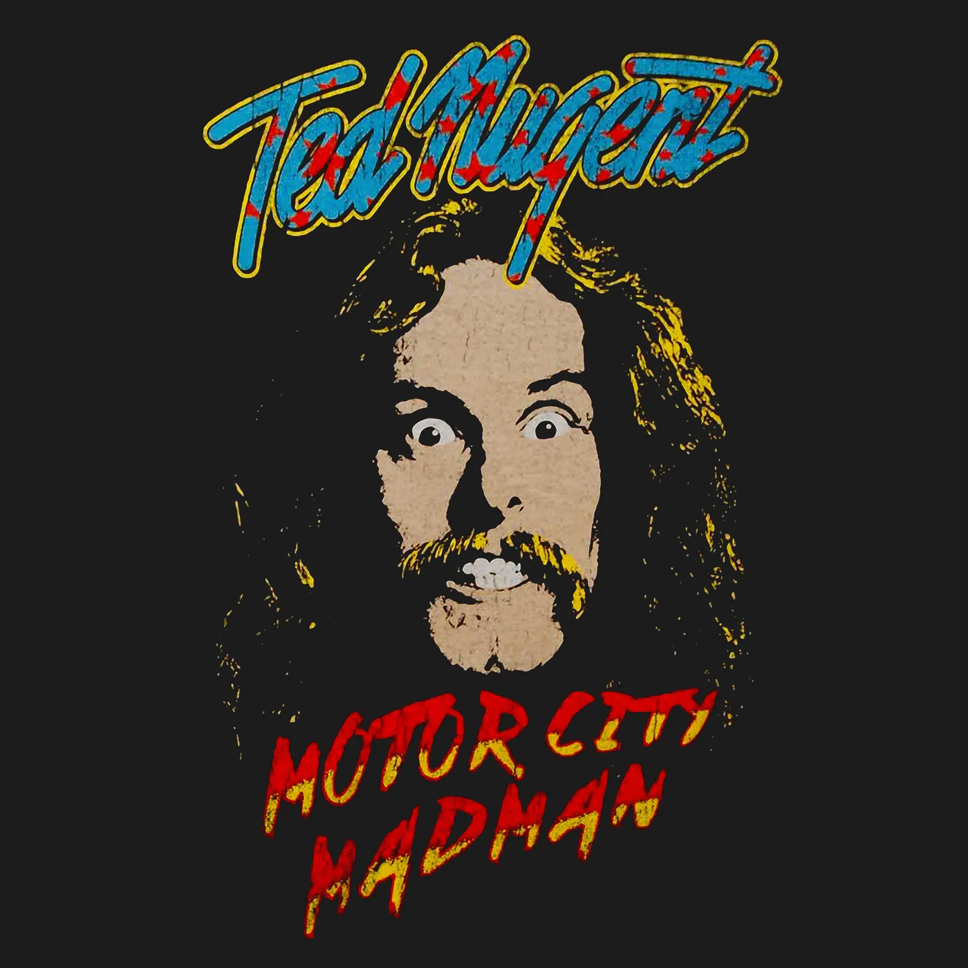 Ted Nugent T-Shirt | Motor City Madman Ted Nugent Shirt