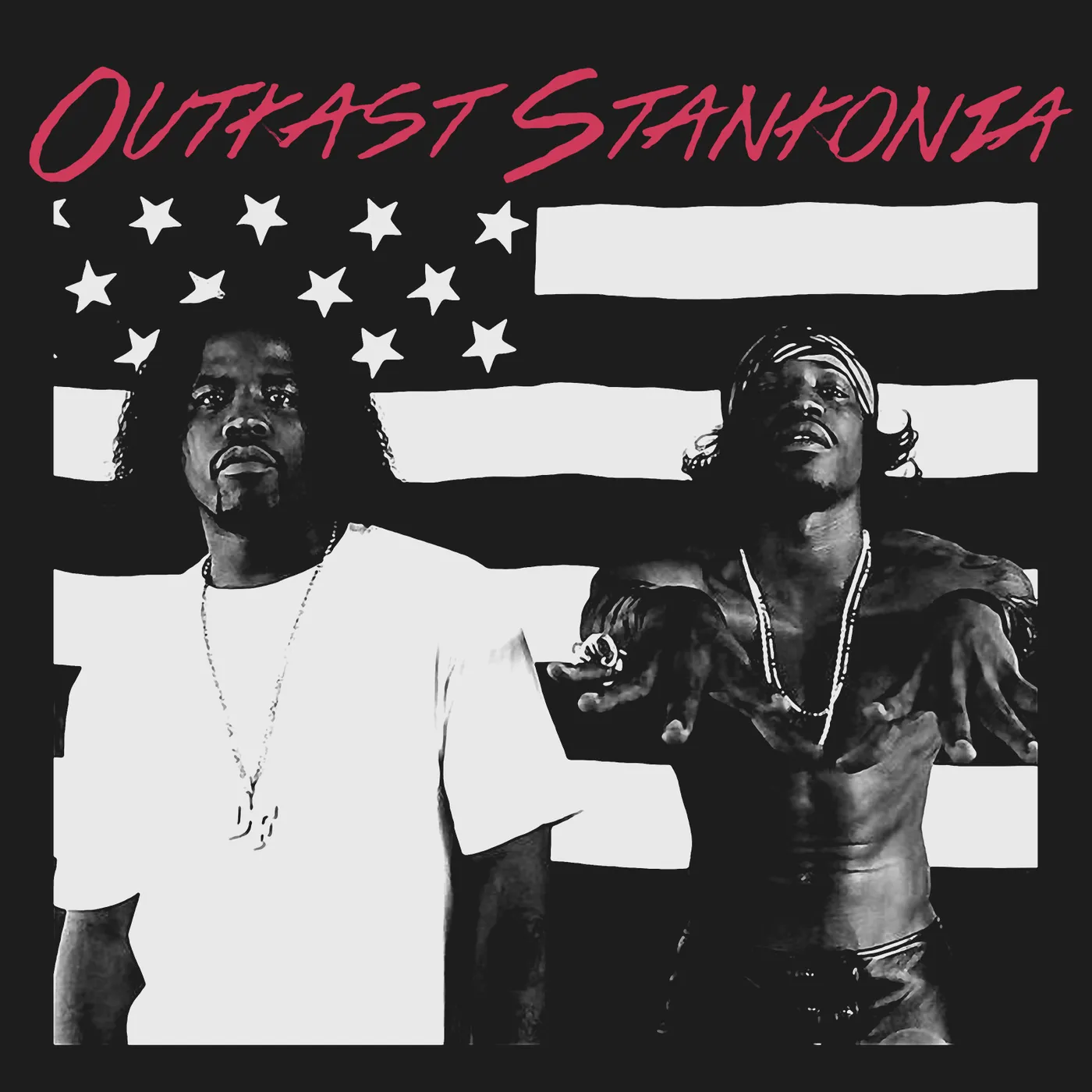 Outkast T-Shirt | Stankonia Album Art Outkast Shirt