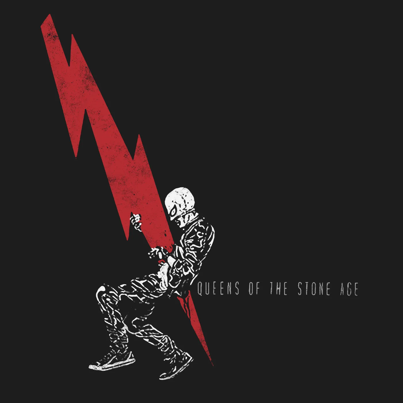Queens Of The Stone Age T-Shirt | Struck By Lightning Queens Of The Stone Age Shirt