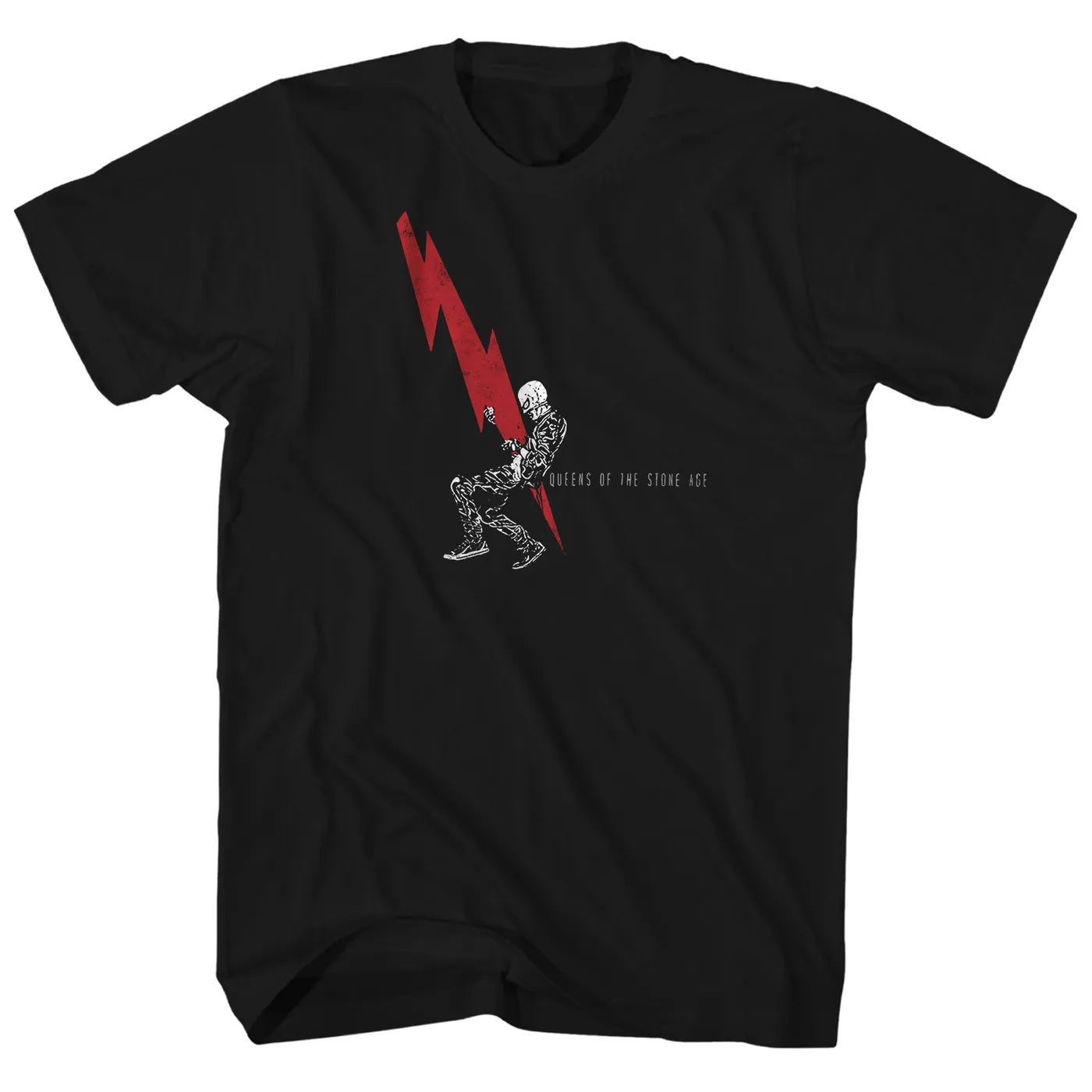 Queens Of The Stone Age T-Shirt | Struck By Lightning Queens Of The Stone Age Shirt