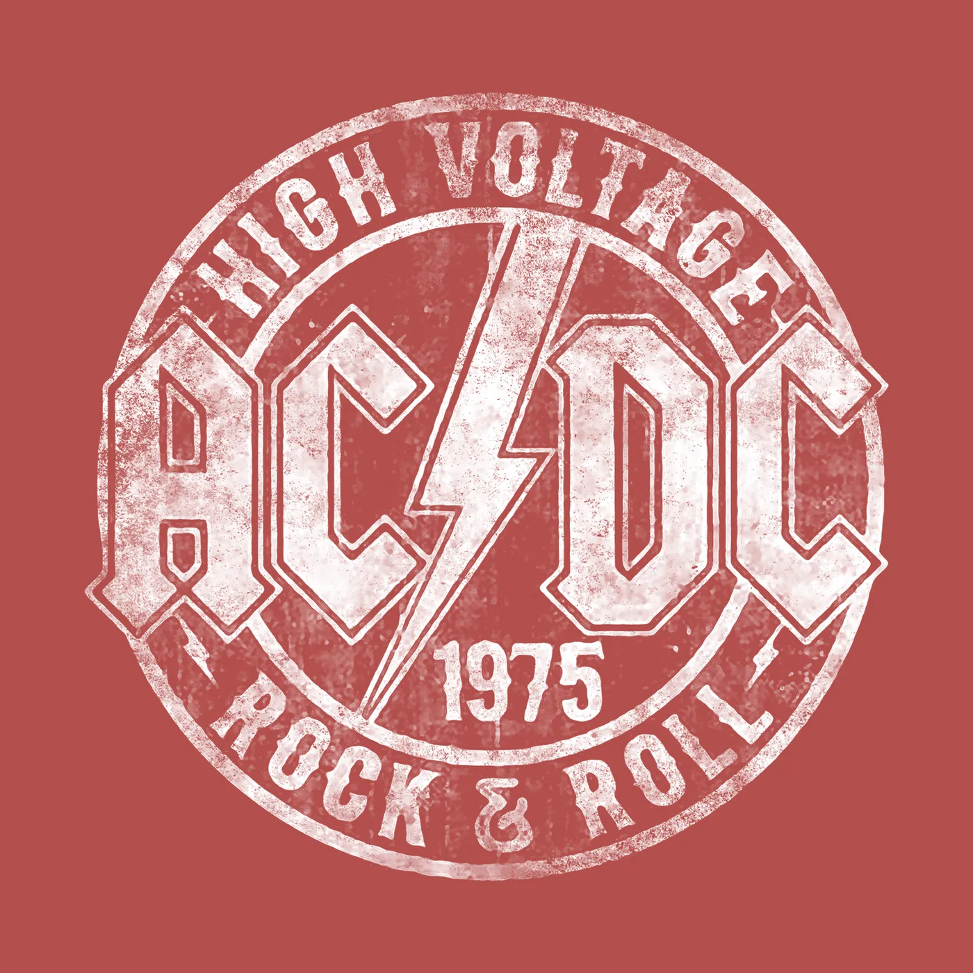 AC/DC T-Shirt | High Voltage Rock & Roll AC/DC Shirt