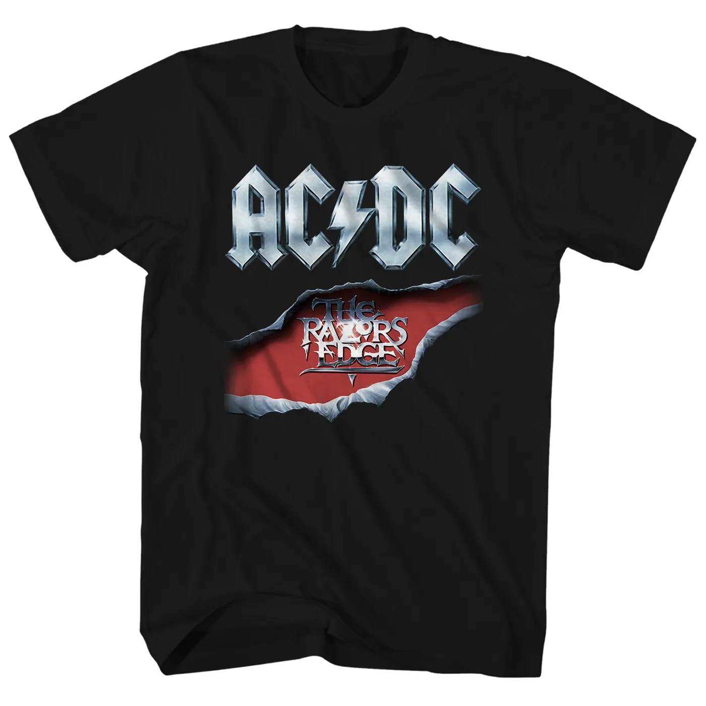 AC/DC T-Shirt | The Razor’s Edge Album Art AC/DC Shirt
