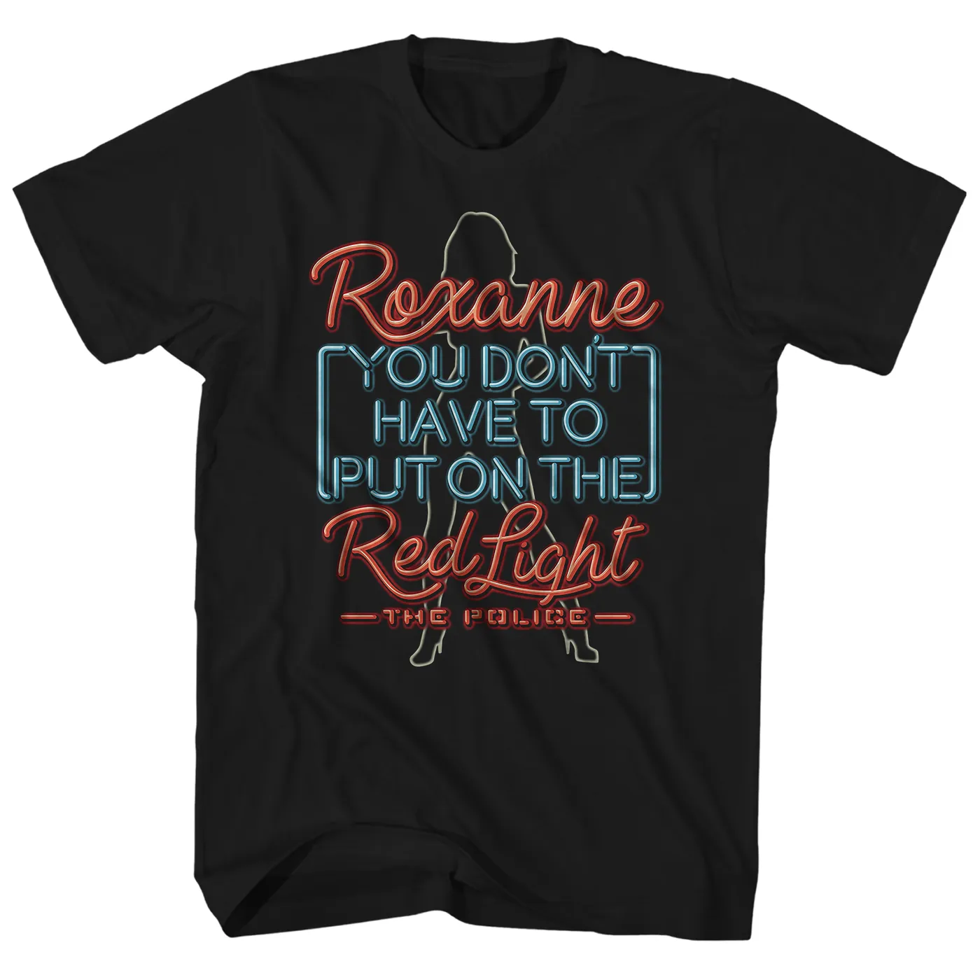 The Police T-Shirt | Roxanne Neon The Police Shirt