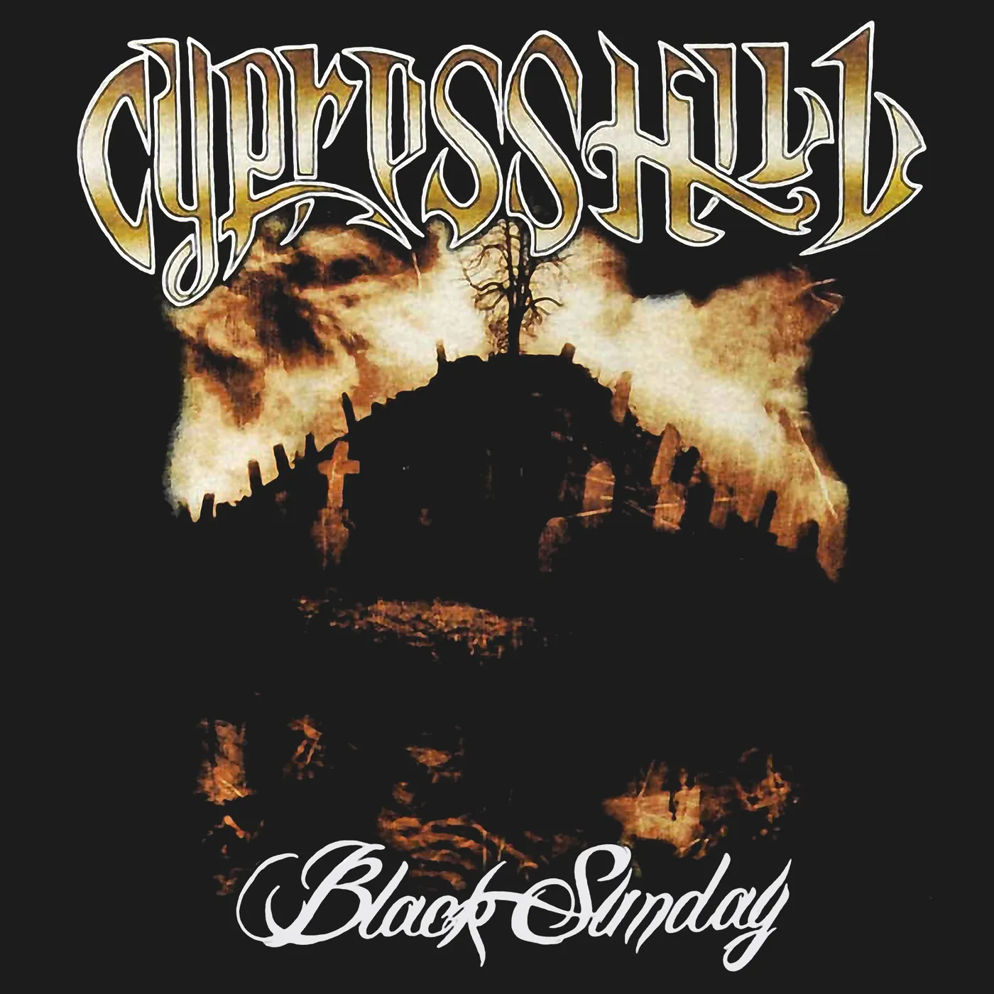 Cypress Hill T-Shirt | Black Sunday Album Art Cypress Hill Shirt