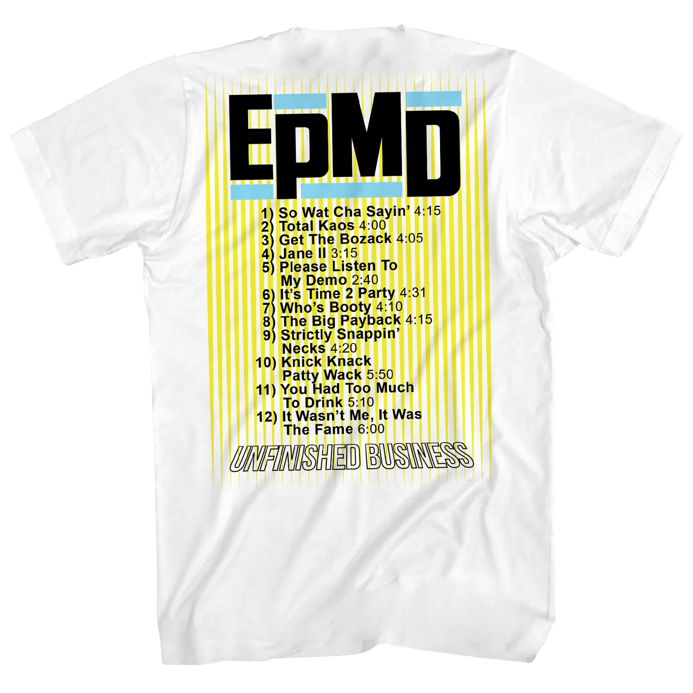 EPMD T-Shirt | Unfinished Business Album Art EPMD Shirt