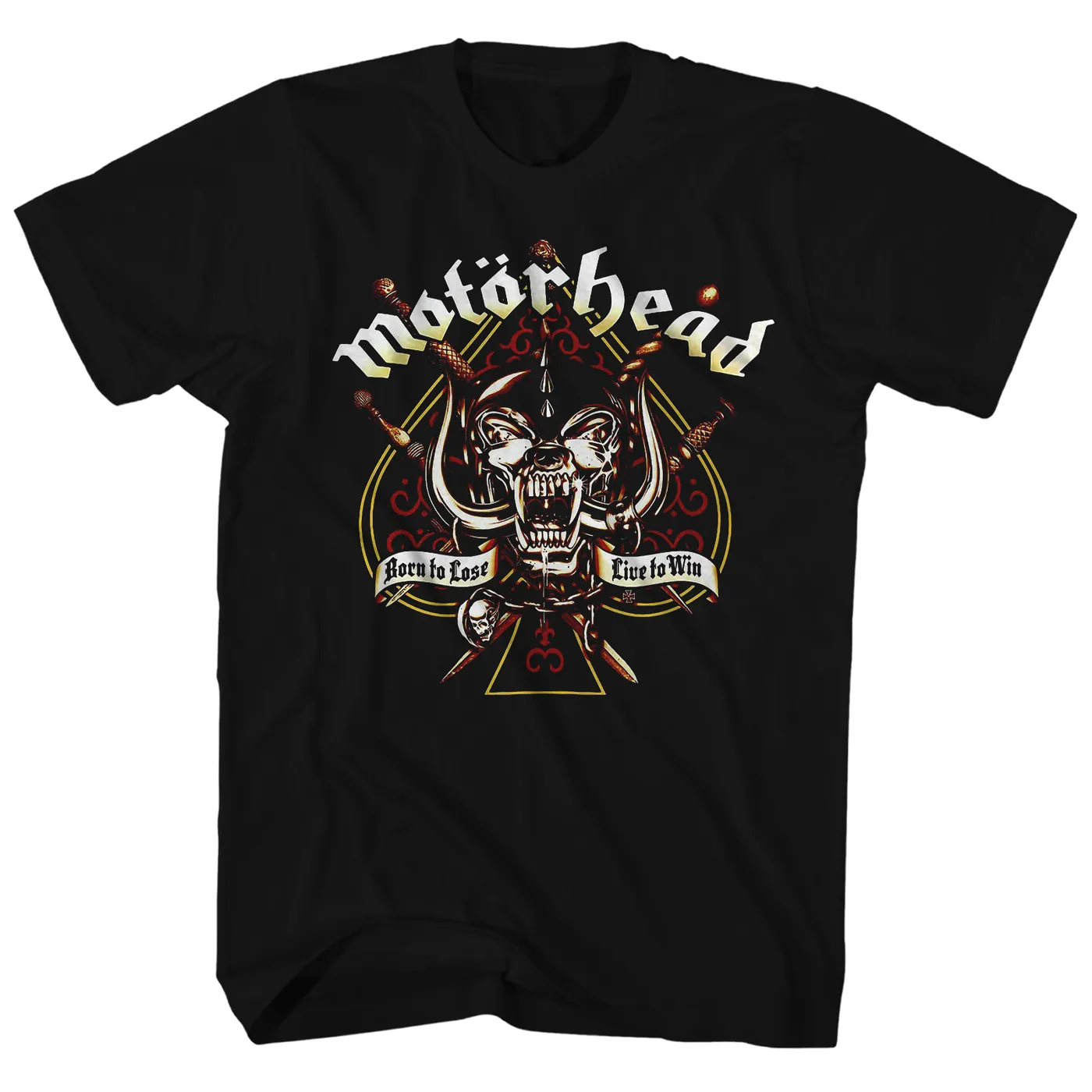 Motörhead T-Shirt | Sword & Spade Logo Motorhead Shirt