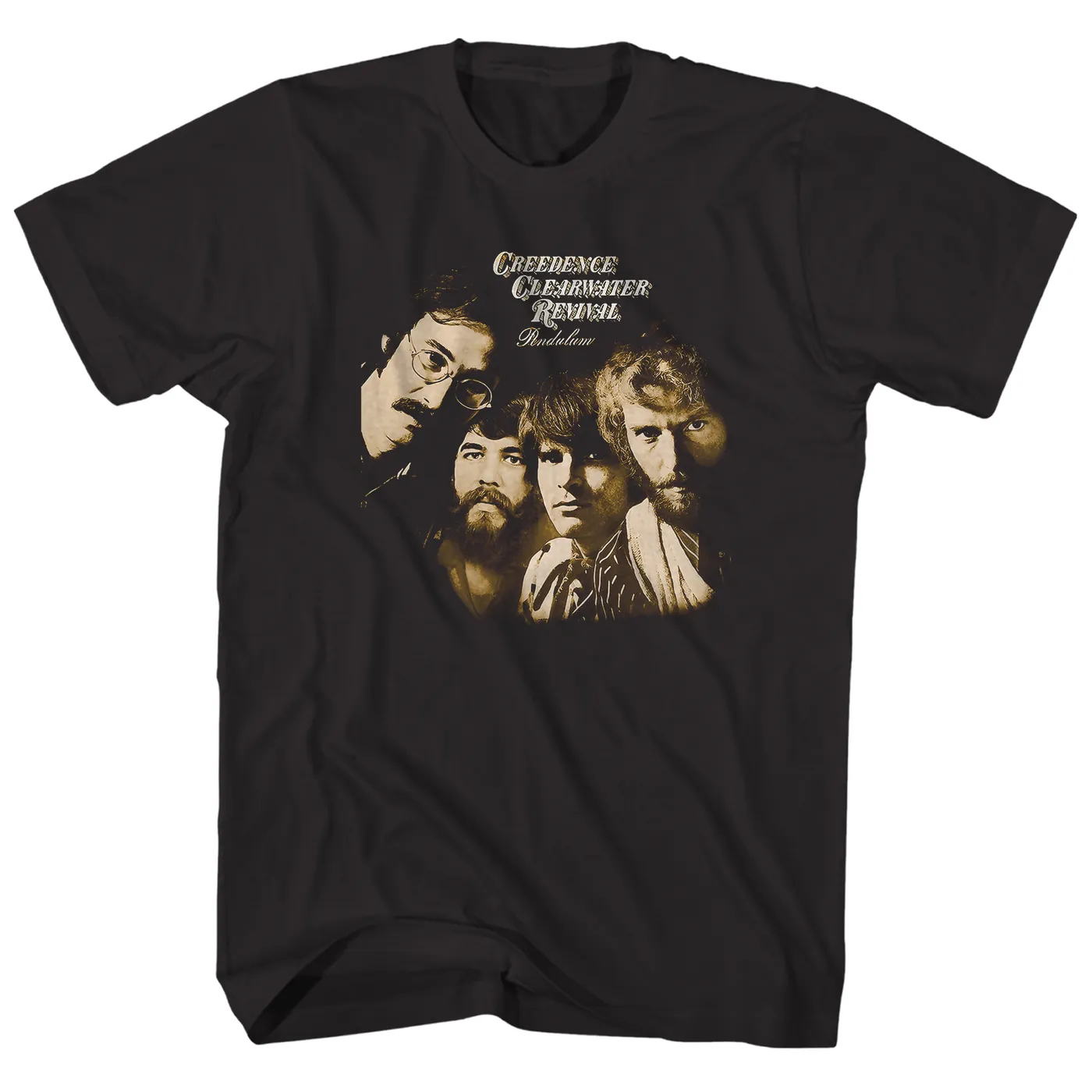 Creedence Clearwater Revival T-Shirt | Pendulum Album Art Creedence Clearwater Revival Shirt