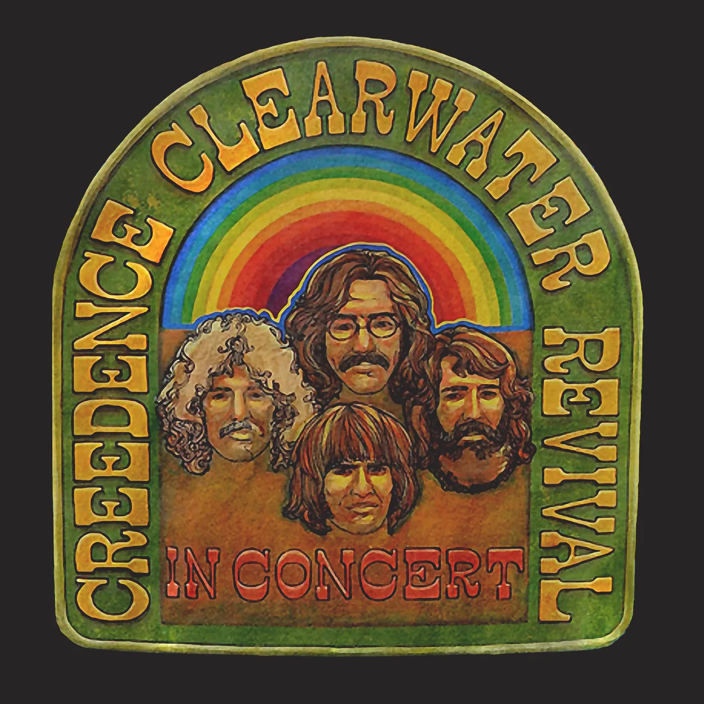 Creedence Clearwater Revival T-Shirt | In Concert Creedence Clearwater Revival Shirt