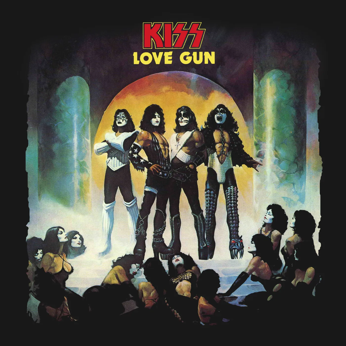 Kiss T-Shirt | Love Gun Album Art Kiss Shirt