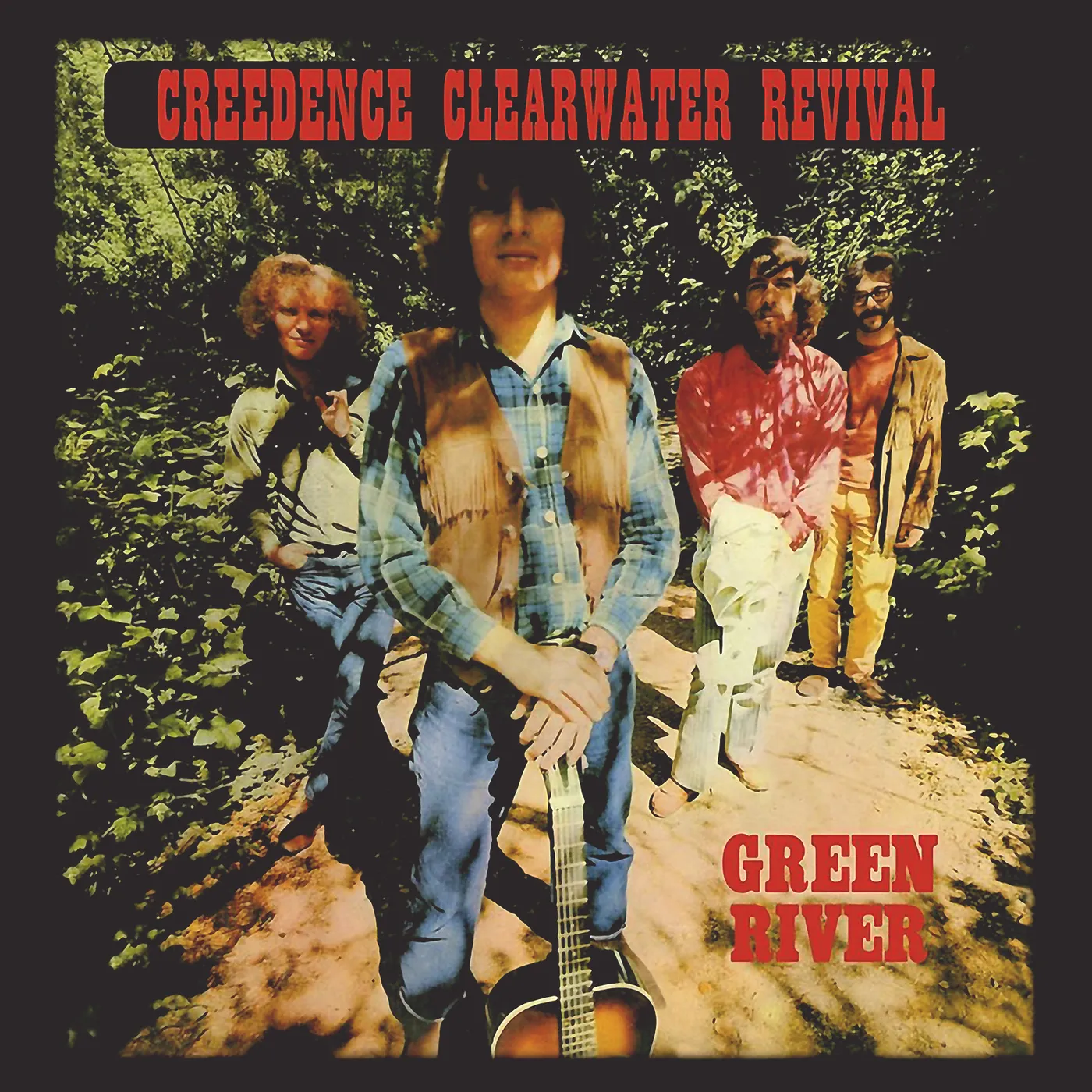 Creedence Clearwater Revival T-Shirt | Green River Album Art Creedence Clearwater Revival Shirt