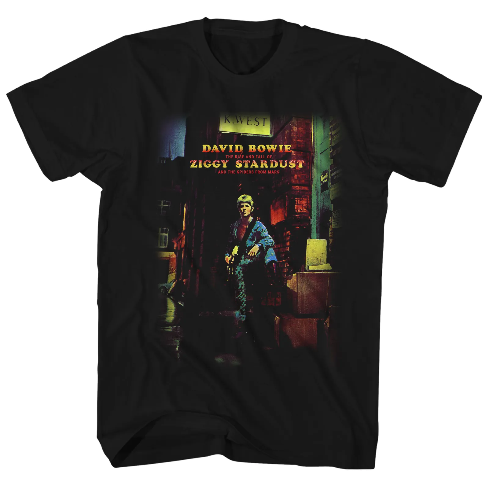 T-Shirt | The Rise and Fall of Ziggy Stardust And The Spiders From Mars Album Art Shirt