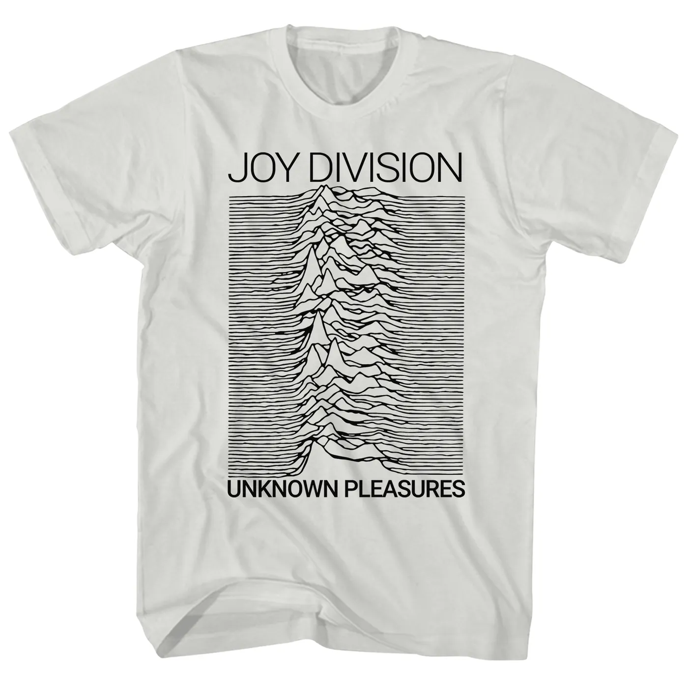 Joy Division T-Shirt | Unknown Pleasures White Album Art Joy Division Shirt