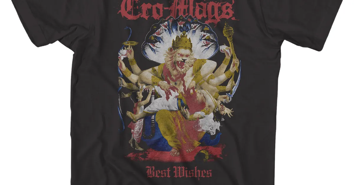 Cro-Mags T-Shirt | Best Wishes Album Art Cro-Mags Shirt
