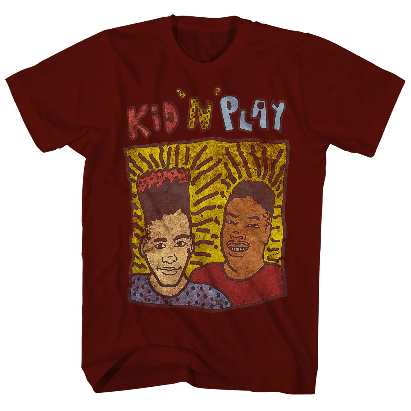 Kid 'n Play T-Shirt | ‘80s Inspired Distressed Kid 'n Play Shirt