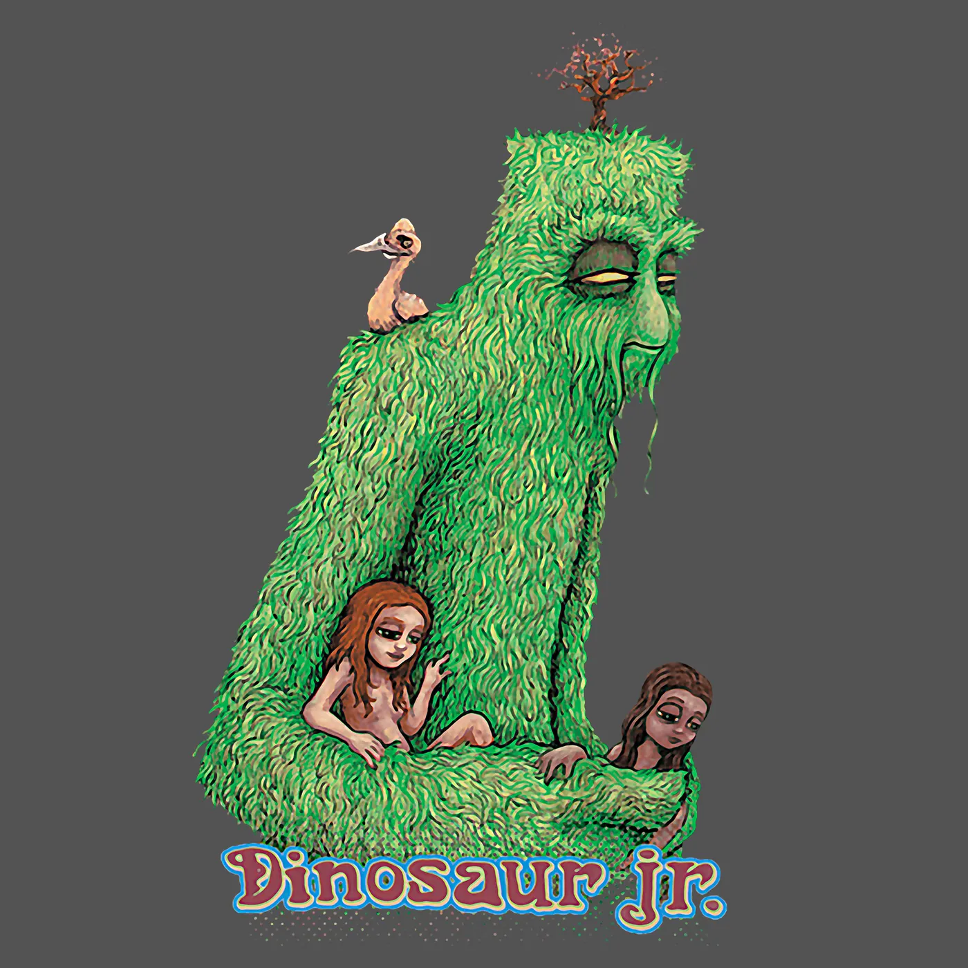 Dinosaur Jr. T-Shirt | Farm Album Art Dinosaur Jr. Shirt