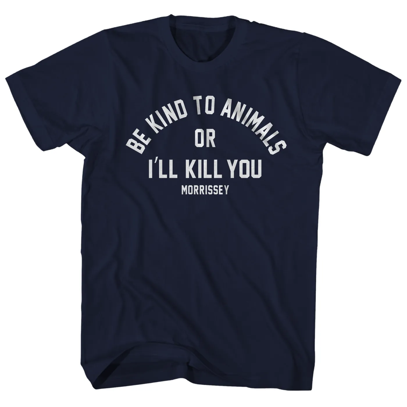 Morrissey T-Shirt | Be Kind To Animals Morrissey Shirt