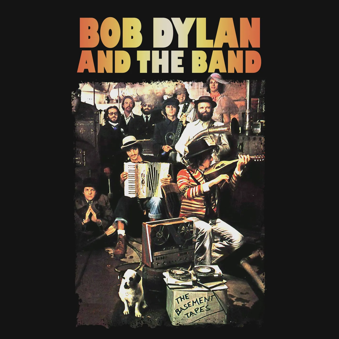 Bob Dylan T-Shirt | The Basement Tapes Album Art Bob Dylan Shirt
