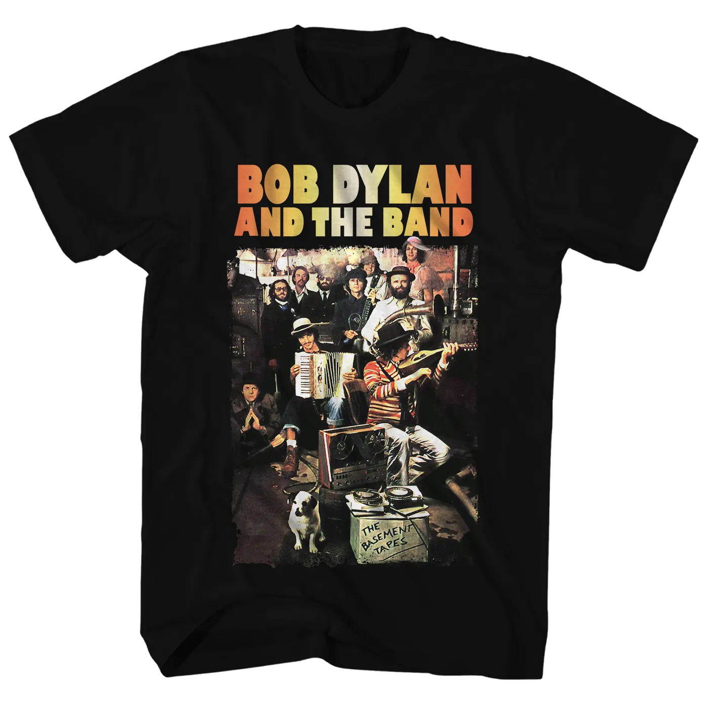 Bob Dylan T-Shirt | The Basement Tapes Album Art Bob Dylan Shirt