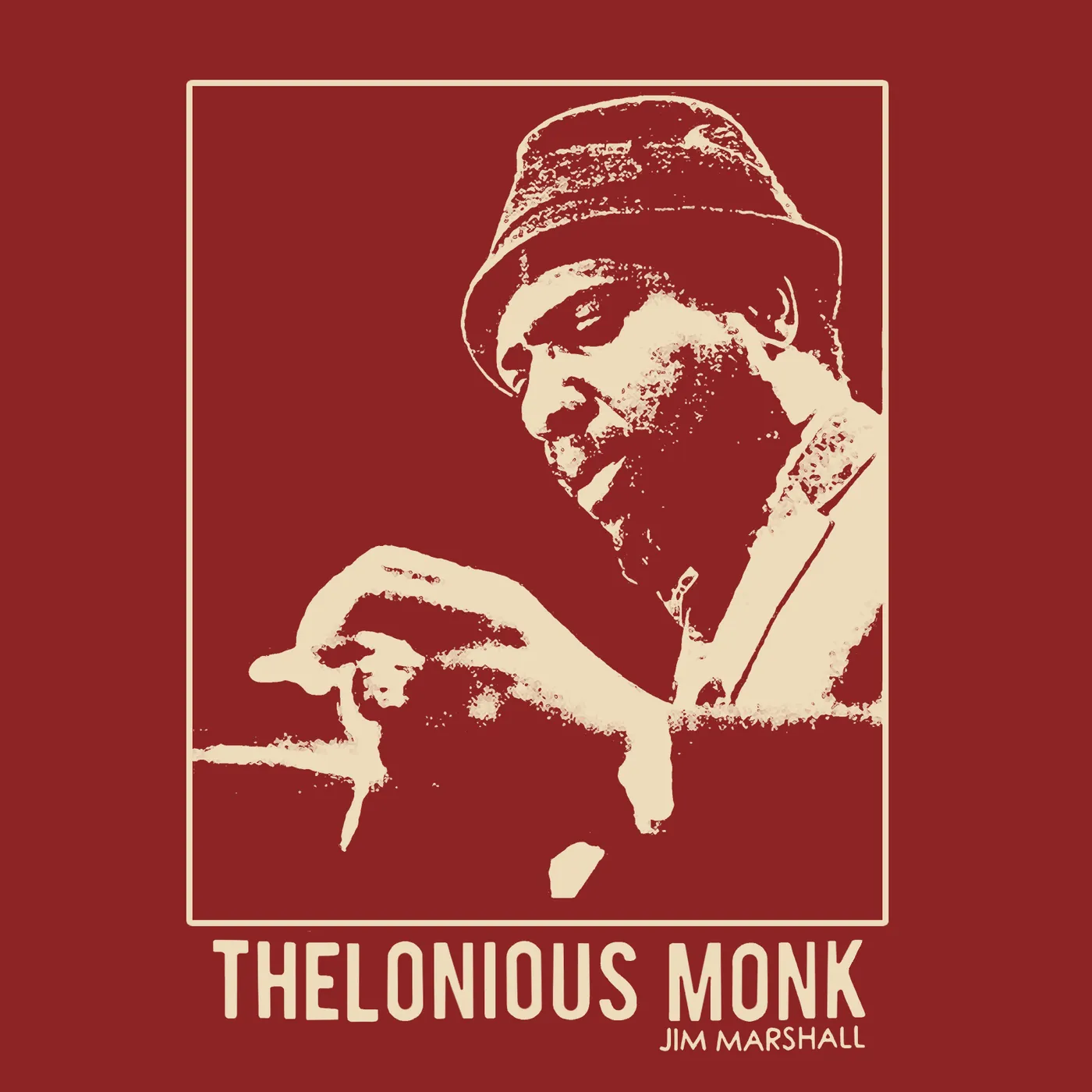 Thelonious Monk T-Shirt | Portrait Thelonious Monk Shirt