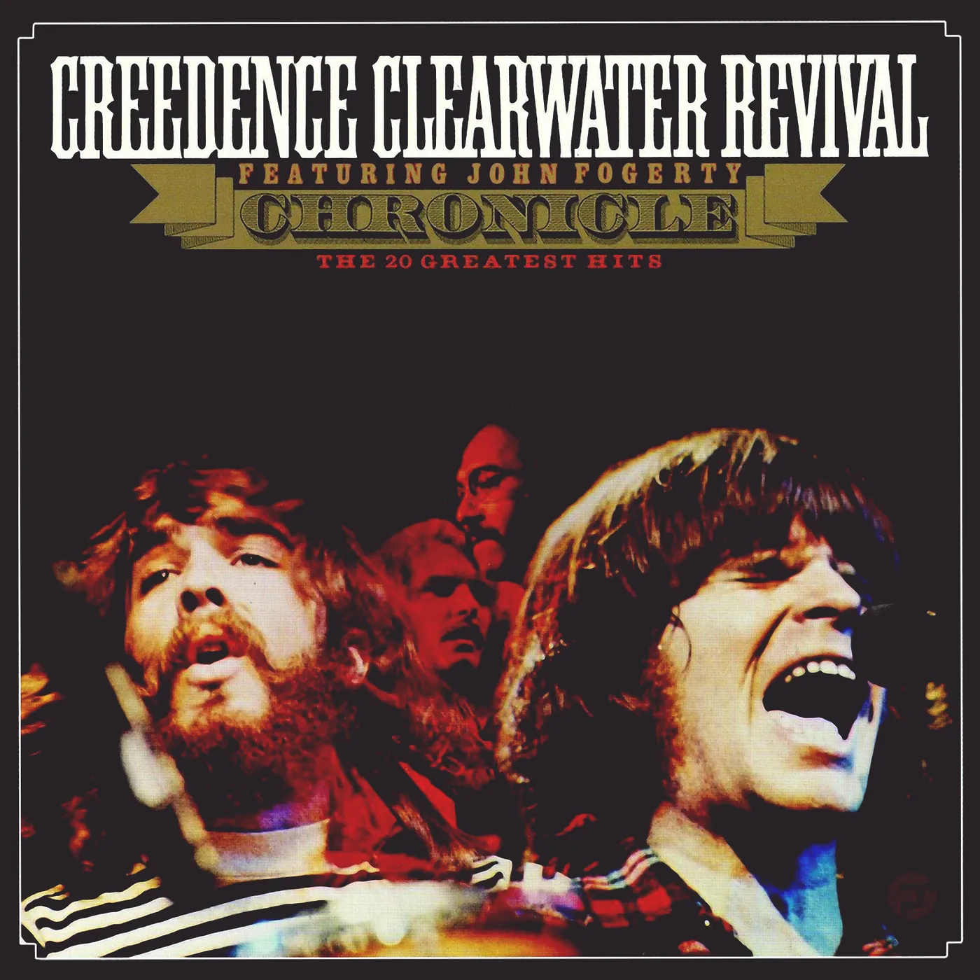 Creedence Clearwater Revival T-Shirt | Chronicle Album Art Creedence Clearwater Revival T-Shirt