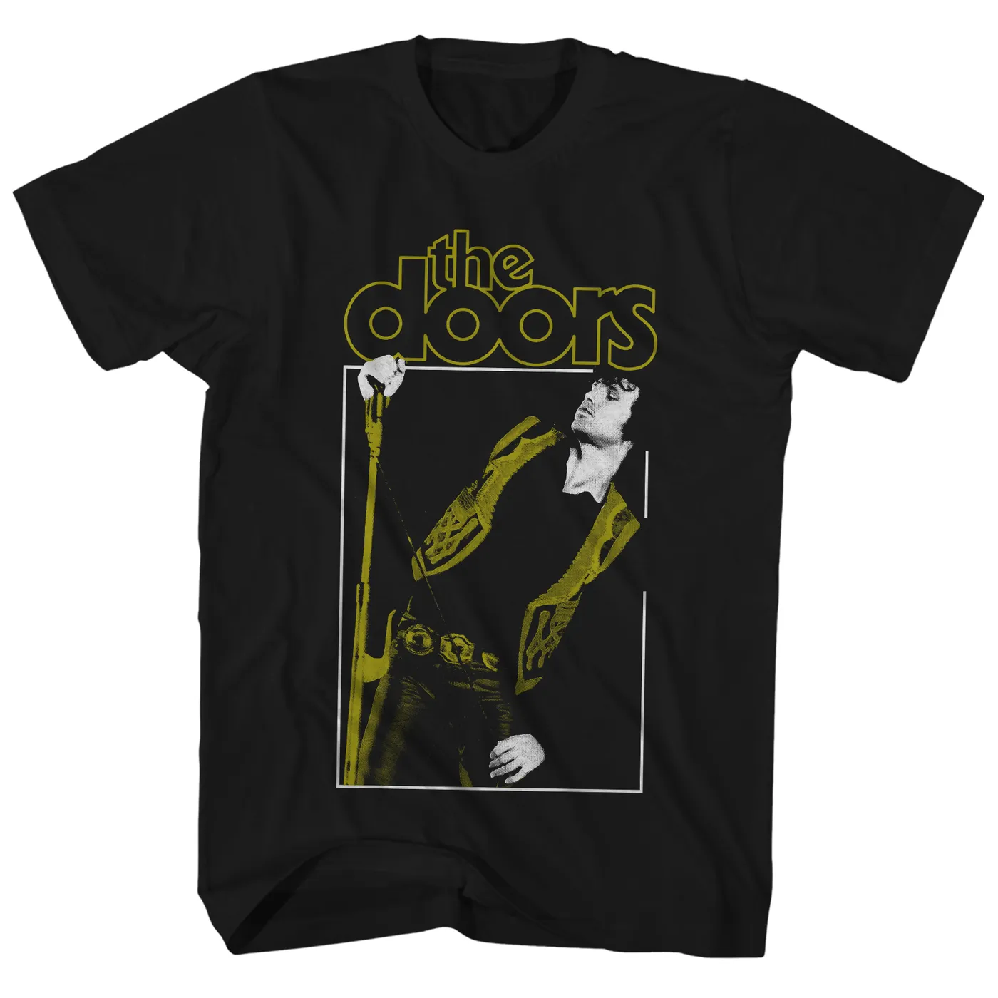 The Doors T-Shirt | Jim Morrison Yellow Vest The Doors Shirt