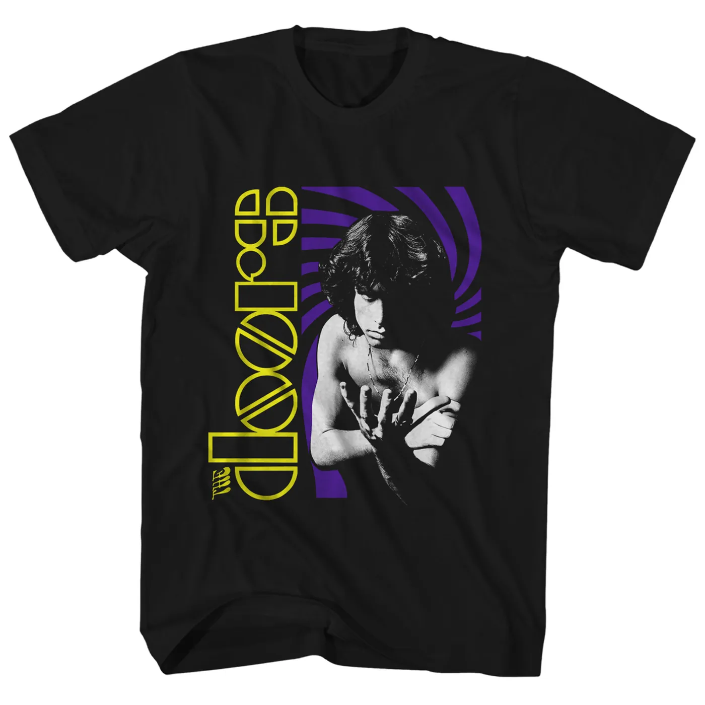 The Doors T-Shirt | Jim Morrison Purple Spiral The Doors Shirt